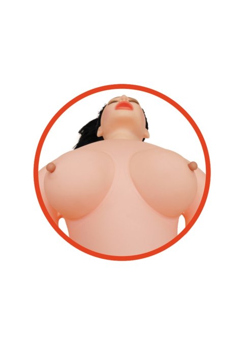 Lalka dmuchana Angelina 3D wibrująca LaLa