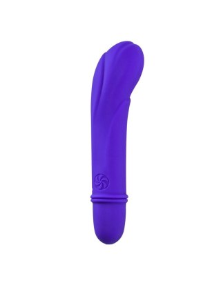 Mini wibrator silikonowy Universe Secret Flower fioletowy