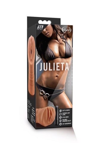 Realistyczny masturbator Julieta Mocha Blush z wibracją