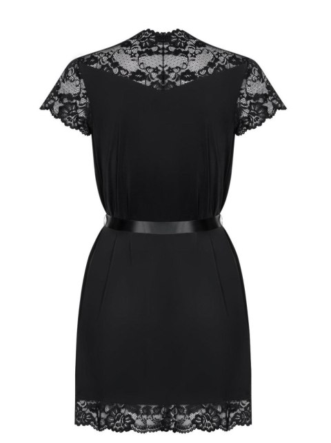 Szlafrok Obsessive 810 PEI czarny S/M