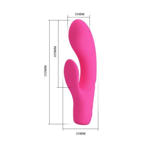 Wibrator punktu G Pretty Love TIM USB 12 funkcji z pamięcią