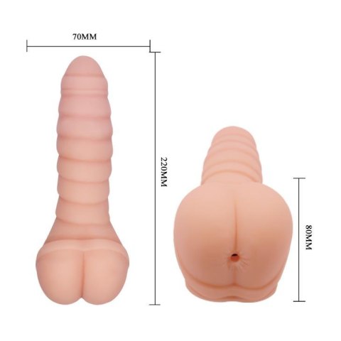 Wibrujący masturbator Crazy Bull Stronger Man
