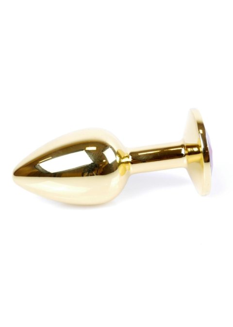 Biżuteria analna HeavyFun złota granatowa 7 cm