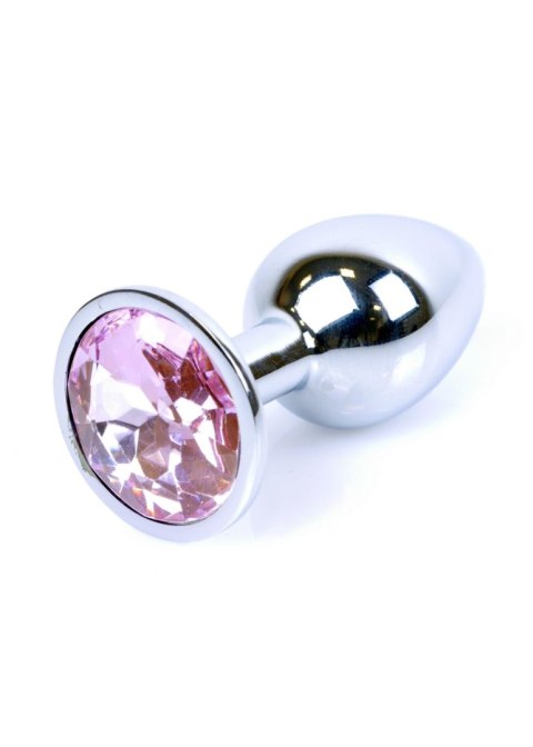 Biżuteria analna srebrna korek HeavyFun Rose 7 cm