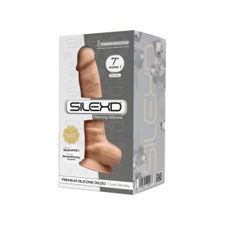 Dildo realistyczne Silexd Model 1 cielisty 7 cali