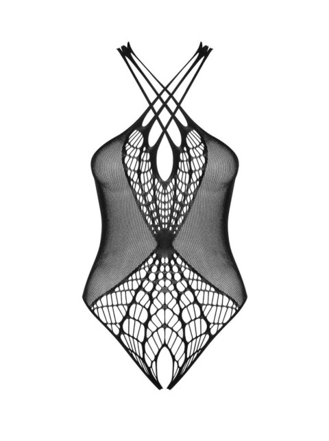 Erotyczne body Obsessive dziane z otwartym krokiem S/M/L
