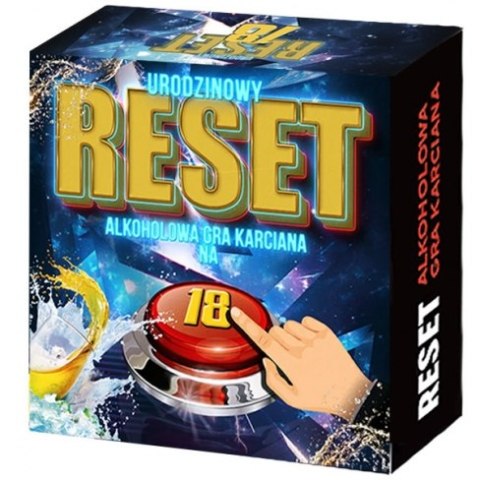 Gra karciana erotyczna alkoholowa Urodzinowy Reset Grammi