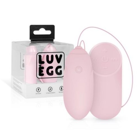 Jajko wibrujące Luv Egg różowe z pilotem USB