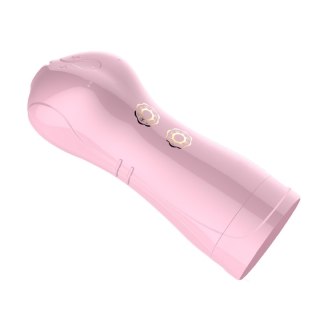 Masturbator waginalny pulsacyjny wibrujący B-Series Fox różowy USB