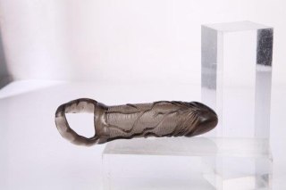 Przedłużka na penisa Big Tom czarna 11 5 cm