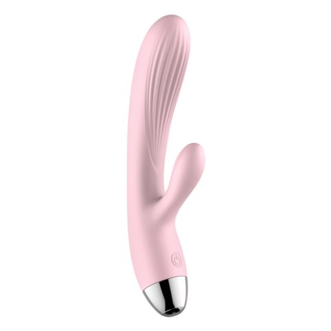 Silikonowy Wibrator B-Series Różowy USB 10 Funkcji z Podgrzewaniem