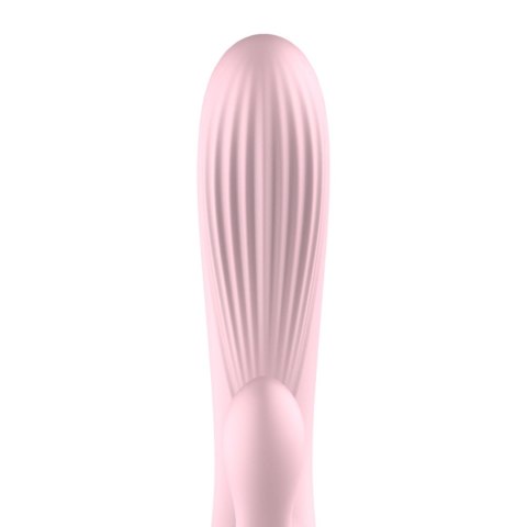 Silikonowy Wibrator B-Series Różowy USB 10 Funkcji z Podgrzewaniem