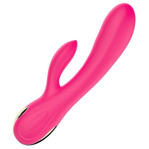 Silikonowy wibrator USB 7 funkcji z boosterem i ogrzewaniem