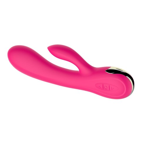Silikonowy wibrator USB 7 funkcji z boosterem i ogrzewaniem