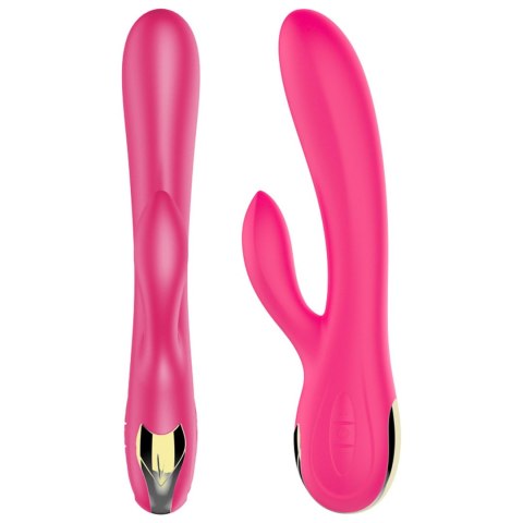 Silikonowy wibrator USB 7 funkcji z boosterem i ogrzewaniem