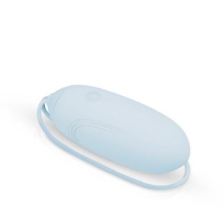 Wibrujące jajko Luv Egg niebieskie z pilotem USB