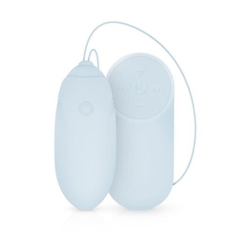 Wibrujące jajko Luv Egg niebieskie z pilotem USB