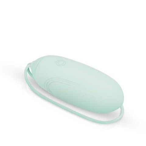 Wibrujące jajko Luv Egg zielone bezprzewodowe silikonowe USB 16 cm