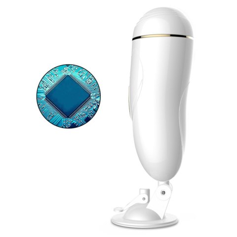 Wibrujący interaktywny masturbator waginalny USB B Series Fox