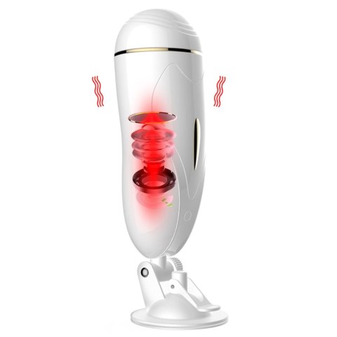 Wibrujący interaktywny masturbator waginalny USB B Series Fox