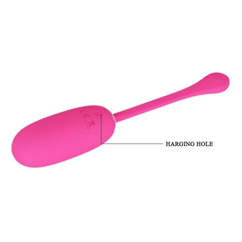 Bezprzewodowe wibrujące jajko Pretty Love Julius Egg różowe 12 funkcji