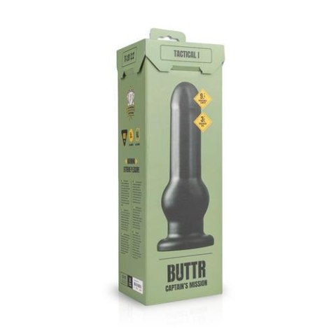 Dildo analne Tactical EasyToys czarne 25 cm