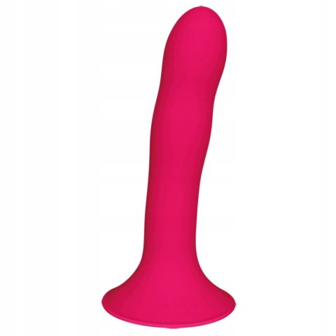 Dildo analne super miękkie Hitsens 4 Adrien Lastic różowe 17 cm