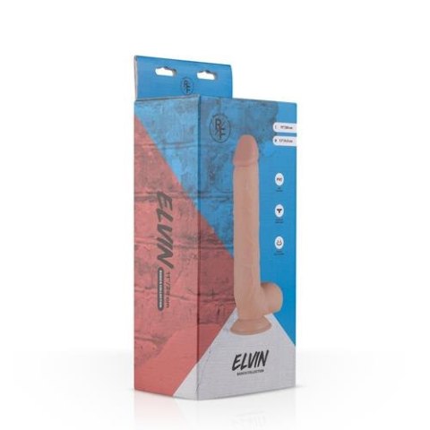 Dildo realistyczne Elvin XL EasyToys beżowe 28 cm