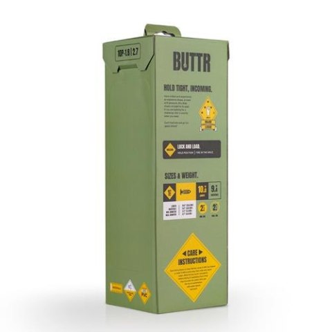 Korek analny BUTTR 10 Pounder czarny EasyToys