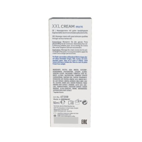 Krem powiększający XXL dla mężczyzn Hot Big Love 50ml