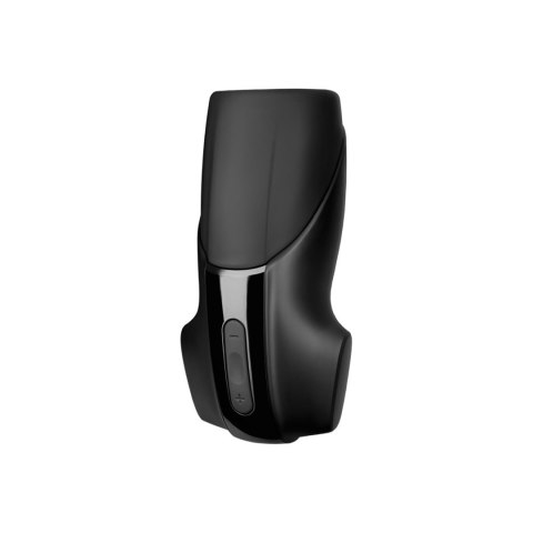 Masturbator z wibracją Satisfyer Men Vibration czarny USB 7 cm