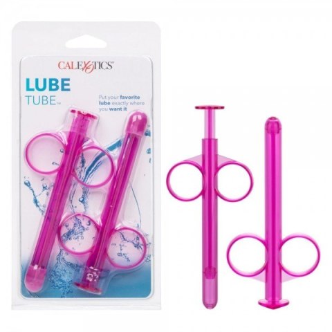 Strzykawka do lubrykantu Calexotics różowa 2 szt 8 cm