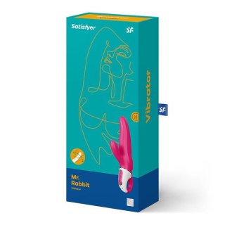 Wibrator króliczek Satisfyer Vibes Mr Rabbit silikonowy USB 22 cm