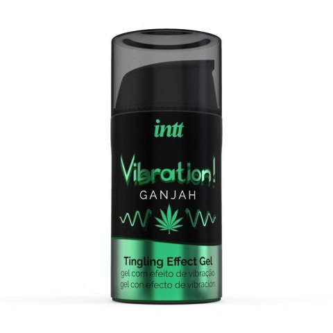 Żel stymulujący Vibration Ganjah Intt smak konopi 15 ml