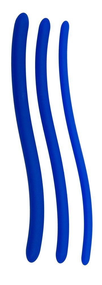 Zestaw silikonowych dilatorów cewki You2Toys niebieski 16,5 cm