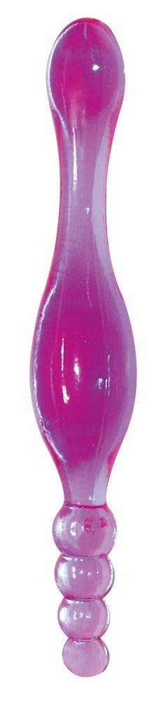 Dildo analne dwustronne Galaxia Lavender You2Toys 20 cm