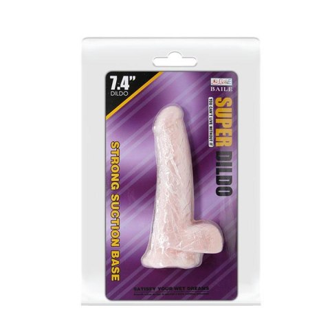 Dildo realistyczne Baile miękkie z przyssawką 31 cm