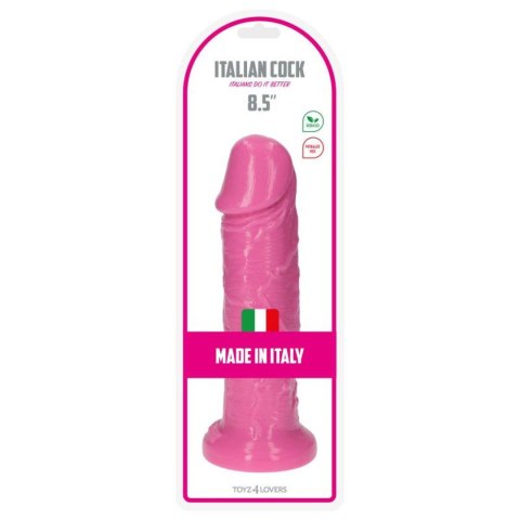 Dildo realistyczne Toyz4lovers różowe 22 cm