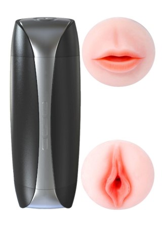 Masturbator Susan Double Delight 2.0 z wibracją 36 funkcji USB 22 cm