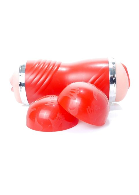 Masturbator dwustronny CLEO Double Delight 3.0 CyberSkin 21.5 cm
