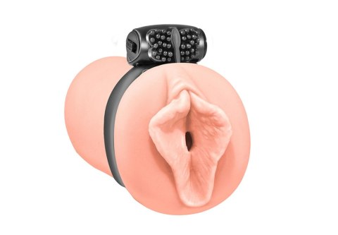 Masturbator z pierścieniem wibracyjnym Lola Toys 12 cm