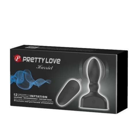 Nadmuchiwany wibrujący masażer prostaty Pretty Love Harriel