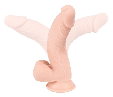 Realistyczne dildo Nature Skin miękkie 24 cm