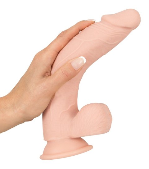 Realistyczne dildo Nature Skin miękkie 24 cm