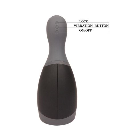 Wibrujący masturbator Pretty Love Deep Pleasure silikonowy 23 cm USB
