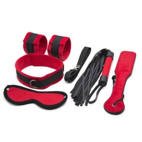 Zestaw bondage czerwono czarny Toyz4Lovers