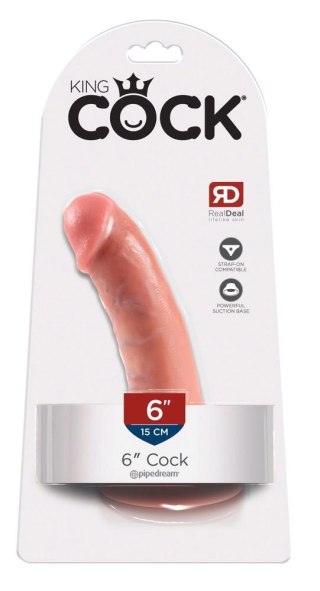 Dildo realistyczne King Cock 16 cm z przyssawką