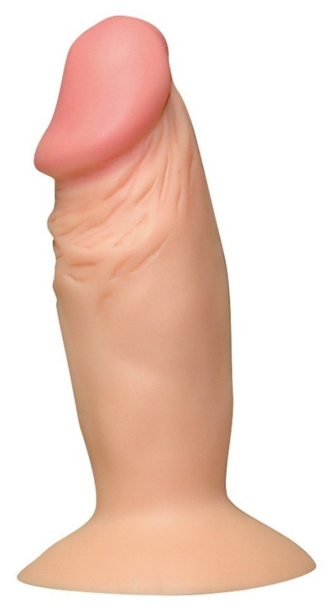 Grube małe dildo PVC z przyssawką You2Toys biały 11,5 cm