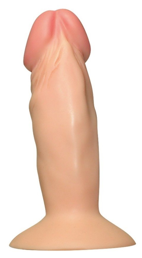 Grube małe dildo PVC z przyssawką You2Toys biały 11,5 cm