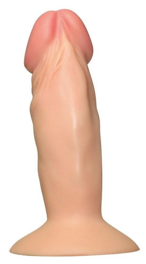 Grube małe dildo PVC z przyssawką You2Toys biały 11,5 cm